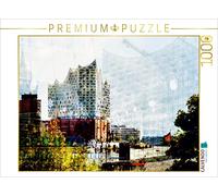 CALVENDO 4059478959538 Hamburg es un símbolo de un Puzzle de Fotos Rico de N N, 1000 Piezas, Color Blanco, tamaño de la Caja 64 x 48 cm