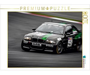 CALVENDO 4059478961975 rennwerk-BMW M3 e46 - Puzzle de Fotos (1000 Piezas, 64 x 48 cm), Color Blanco