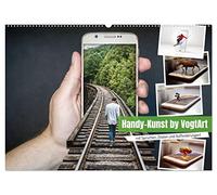 CALVENDO - Arte para teléfonos móviles de VogtArt (calendario de pared 2027 DIN A2 horizontal), calendario mensual: ilustraciones geniales para teléfonos móviles que te hacen ganas de editar imágenes