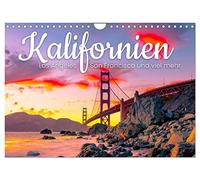 CALVENDO - California - Los Ángeles, San Francisco y mucho más. (Calendario de pared 2027 DIN A4 horizontal), calendario mensual: un viaje por el Golden State de América.