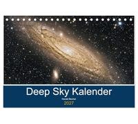 CALVENDO - Deep Sky Calendario (calendario de mesa 2027 DIN A5 horizontal), calendario mensual: calendario 2022 con motivos de nebulosas galaxias y cúmulos de estrellas
