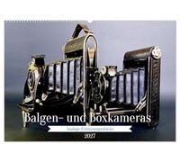 CALVENDO - Fuelle y cámaras de caja - Recordatorios analógicos (calendario de pared 2027 DIN A2 reclinado), calendario mensual: ¿Una cámara como cajas de zapatos?