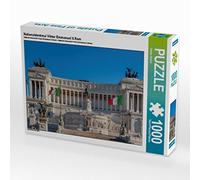 CALVENDO Gunter Kirsch - Puzzle (1000 Piezas, 64 x 48 cm), diseño del Monumento Nacional de Viktor Emmanuel II Roma