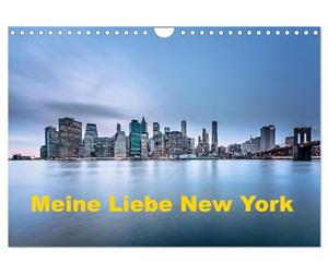 CALVENDO - Mi amor Nueva York (calendario de pared 2027 DIN A4 horizontal), calendario mensual: las impresiones más bellas de una ciudad única