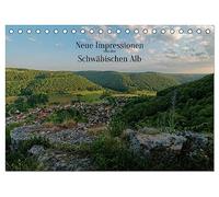 CALVENDO - Nuevas impresiones de la Suabia Alb (calendario de mesa 2027 DIN A5 horizontal), calendario mensual: imágenes de la Suabia Alb desde el punto de vista de la cámara, el "tercer ojo" del