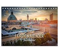 CALVENDO - Perspectivas del calendario de Leipzig (calendario de mesa 2027 DIN A5 horizontal), calendario mensual: calendario Gutdesign Leipzig 2023 perspectivas