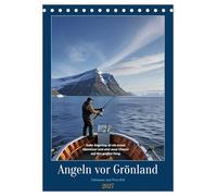 CALVENDO - Pesca antes de Groenlandia (calendario de mesa 2027 DIN A5 alto), calendario mensual: naturaleza pura, pesca intensa: experimenta de cerca el desierto virgen, el juego de los elementos y el