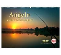 CALVENDO - Pesca - mi pasión (calendario de pared 2027 DIN A2 acostado), calendario mensual: naturaleza virgen, bosques y prados, lagos idílicos, mares y canales: un sueño para cualquier pescador