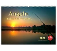 CALVENDO - Pesca - mi pasión (calendario de pared 2027 DIN A2 horizontal), calendario mensual: naturaleza virgen, bosques y prados, lagos idílicos, mares y canales - un sueño para cualquier pescador