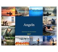 CALVENDO - Piscis - impresiones con hechizos geniales (calendario de pared 2027 DIN A2 acostado), calendario mensual: Angelzeit ist meine Zeit