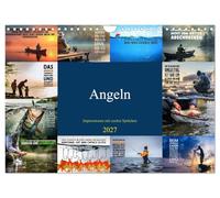 CALVENDO - Piscis - impresiones con hechizos geniales (calendario de pared 2027 DIN A4 acostado), calendario mensual: Angelzeit ist meine Zeit