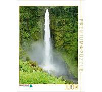 CALVENDO Puzle Akaka Falls, Kauai 1000 Piezas, tamaño 48 x 64 cm, Foto puzle de uwela