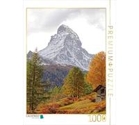 CALVENDO Puzle con diseño de Cuerno de Matterhorn en otoño - Zermatt 1000 Piezas, tamaño 48 x 64 cm, Imagen de Susan Michel