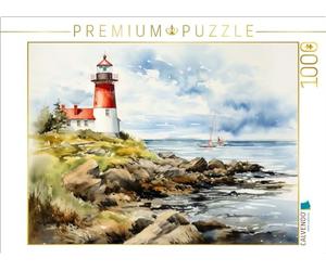 CALVENDO Puzle con un Motivo del Calendario de Vacaciones en la pintoresca Costa del Mar del Norte, 1000 Piezas, tamaño 64 x 48 cm, para Horas Felices