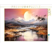 CALVENDO Puzle de Amanecer | 1000 Piezas, tamaño 64 x 48 cm, fotopuzle para Horas Felices