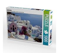 CALVENDO Puzle Santorini - Puzzle (1000 Piezas, 64 x 48 cm), diseño de Libro