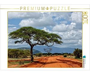 CALVENDO Puzle Tsavo del Parque Nacional Oriental de 1000 Piezas, tamaño 64 x 48 cm, Foto de Susan Michel