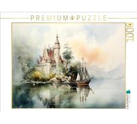 CALVENDO Puzzle con un diseño del Calendario Cerca del Agua, 1000 Piezas, tamaño 64 x 48 cm, para Horas Felices