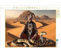 CALVENDO Puzzle de 1000 Piezas, 64 x 48 cm, diseño de Serpientes en el Desierto