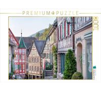 CALVENDO - Puzzle de 1000 Piezas, diseño de Vista de la Calle del Restaurante de Águila en la Calle Principal, tamaño de la Hoja de 64 x 48 cm