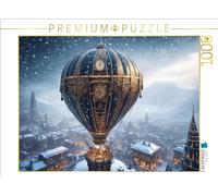 CALVENDO Puzzle de Globo de Vapor en Forma de Bola de Nieve, 1000 Piezas, tamaño 64 x 48 cm, Rompecabezas para Fotos de Horas Felices