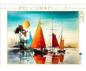 CALVENDO Puzzle de Vela a Nuevas orillas | 1000 Piezas, tamaño 64 x 48 cm, para Horas Felices