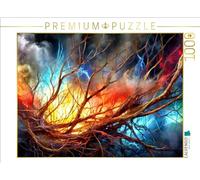 CALVENDO Puzzle Flammende Transformation | 1000 Teile Lege-Größe 64x48cm Foto-Puzzle für glückliche Stunden: Visualisierung Des Energiebegriffs