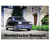 CALVENDO - Renault histórico (calendario de pared 2027 DIN A2 horizontal), calendario mensual: viaje en el tiempo sobre cuatro ruedas - El calendario anual "vehículos Renault históricos"