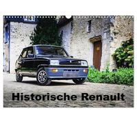 CALVENDO - Renault histórico (calendario de pared 2027 DIN A3 horizontal), calendario mensual: viaje en el tiempo sobre cuatro ruedas - El calendario anual "vehículos Renault históricos"