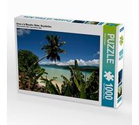 CALVENDO- Schickert Peter ANSE a la Mouche, Mahe - Puzzle (1000 Piezas), diseño de Las Seychelles, Color Blanco, Teile (4059478894204)