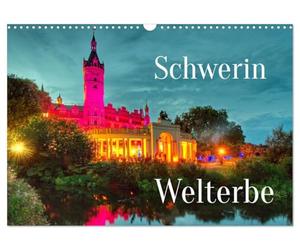 CALVENDO - Schwerin - Patrimonio de la Humanidad (calendario de pared 2027 DIN A3 ubicado), calendario mensual: Desde el 27-07-2024, el conjunto residencial de Schweriner está incluido en la lista del