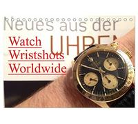 CALVENDO - Watch Wristshots Worldwide (calendario de mesa DIN A5 2027), calendario mensual: imprescindible para cualquier entusiasta de los relojes.