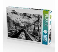 CALVENDO Wolfgang - Puzzle (1000 Piezas, 64 x 48 cm), diseño de El Fleth en el frío, Color Negro