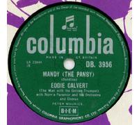 Calvert, Eddie Mandy The Pansy 10" 78rpm Columbia DB 3956 EX 1950s