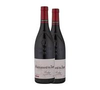 Calvet Châteauneuf-du-Pape Crianza 75 cl Vino tinto (Caja de 2 Botellas de 75 cl)