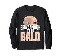 Calvicie Caída Del Cabello Brave Enough To Be Bald Manga Larga