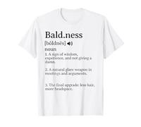 Calvicie Definición Divertido Calvo Orgulloso Camiseta