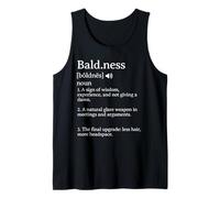 Calvicie Definición Divertido Calvo Orgulloso Camiseta sin Mangas