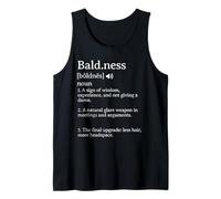Calvicie Definición Divertido Calvo Orgulloso Camiseta sin Mangas