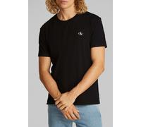 Calvin Klein 2 Pack Monologo T-sh Ck Black / Ck Black Talla: XL | Camisetas Básicas Outlet | Hombre | Negro