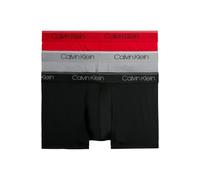 Calvin Klein 3 Pack Low Rise Trunks - Micro Stretch Black, Convoy, Red Ga Talla: XXL | Outlet | Hombre | Rojo