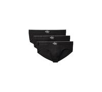 Calvin Klein 3 Slip Hombre Art LV00NB4471, Negro , L