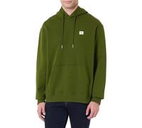 Calvin Klein 400Gsm Terry Badge Hoodie Lv04Rc274G Sudaderas, Green (Medieval Forest), S para Hombre
