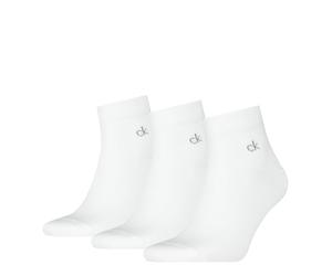 Calvin Klein 8719965009202 CK MEN QUARTER 3P, blanco, 39-42