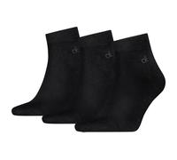 Calvin Klein 8719965009202 CK Men Quarter 3P, Negro, 43-46