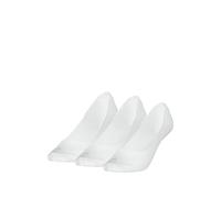 Calvin Klein 8719965009202 CK WOMEN FOOTIE LC 3P, Blanco, 39-42