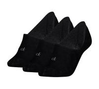Calvin Klein 8719965009202 CK WOMEN FOOTIE MC 3P, Negro, 35-38