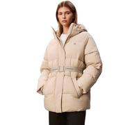 Calvin Klein 8719965074583 Belted Midweight Puffer Lv047d507g Chaquetas, Marrón (Fósil), XXS Mujer, Fossil, XX-Small