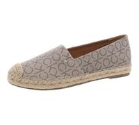 Calvin Klein - Alpargata para Mujer, Gris Topo (Taupe Logo), 40 EU