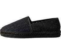 Calvin Klein Alpargatas Mujer Espadrille AOP Spacer Mesh con Logotipo Estampado, Azul (Triple Black), 36